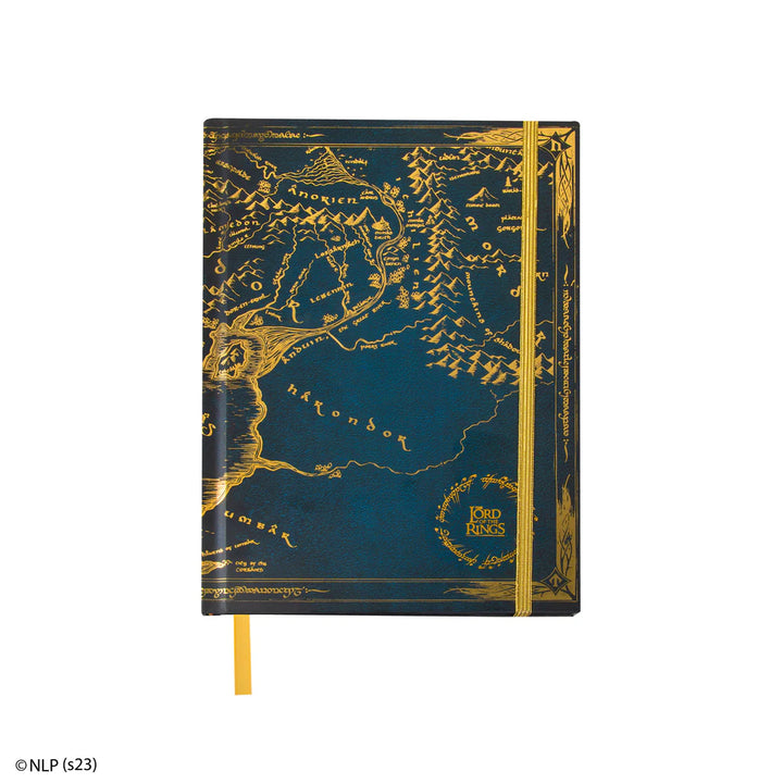 Middle-Earth Hardcover Notebook with foldable map MAP5121