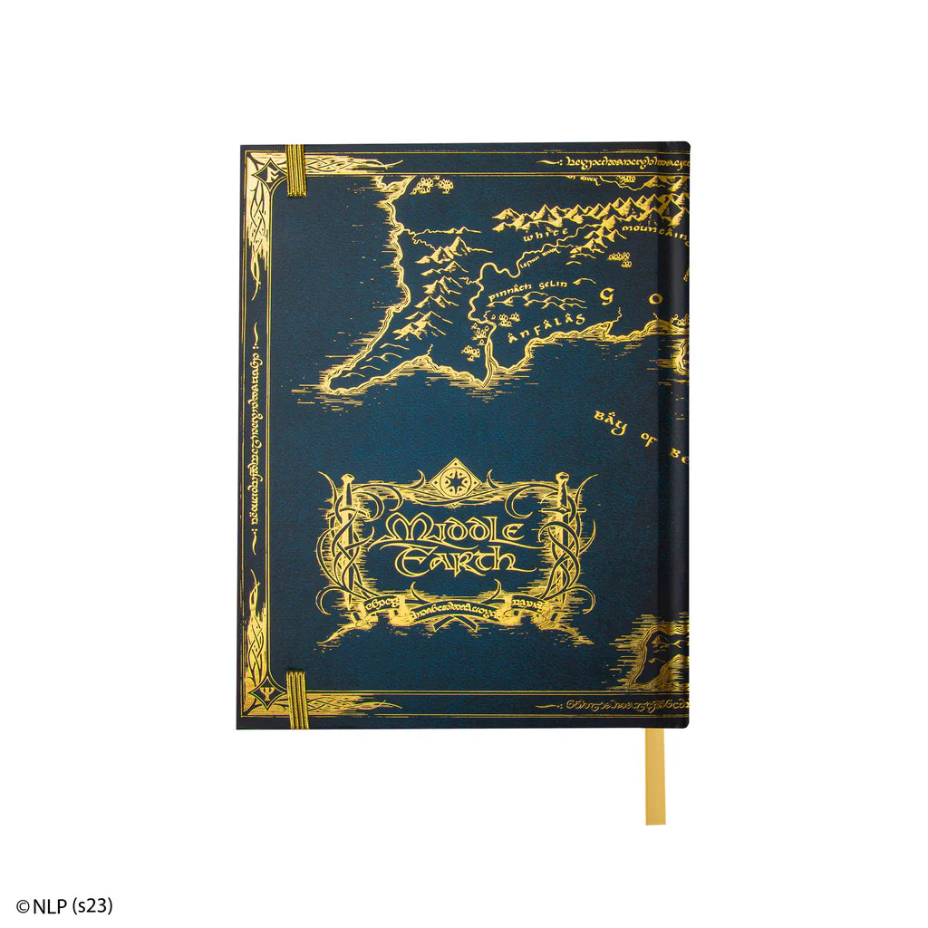 Middle-Earth Hardcover Notebook with foldable map MAP5121