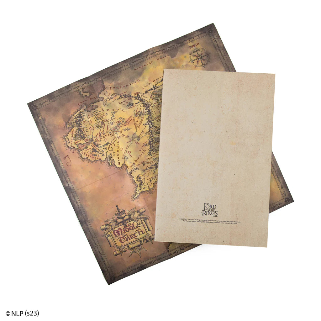 Middle-Earth Hardcover Notebook with foldable map MAP5121