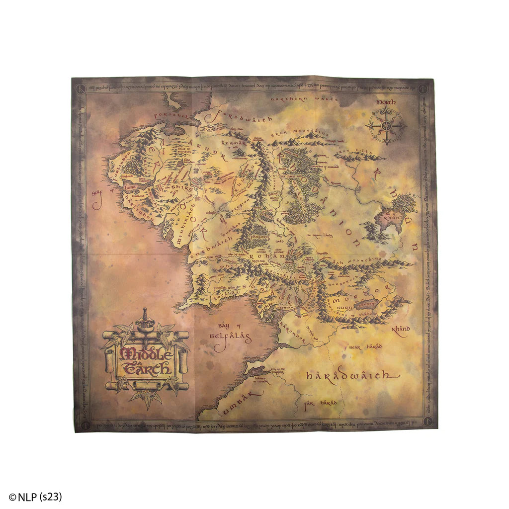 Middle-Earth Hardcover Notebook with foldable map MAP5121