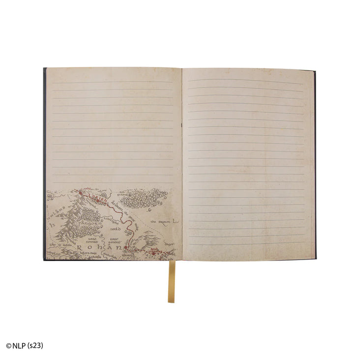 Middle-Earth Hardcover Notebook with foldable map MAP5121