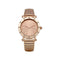 Lipsy Rose Gold Rose Gold Sunray Dial  A Stone Set Bezel Watch LP100