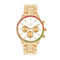 Lipsy Gold Bracelet Mock Multi Dial Watch LP942