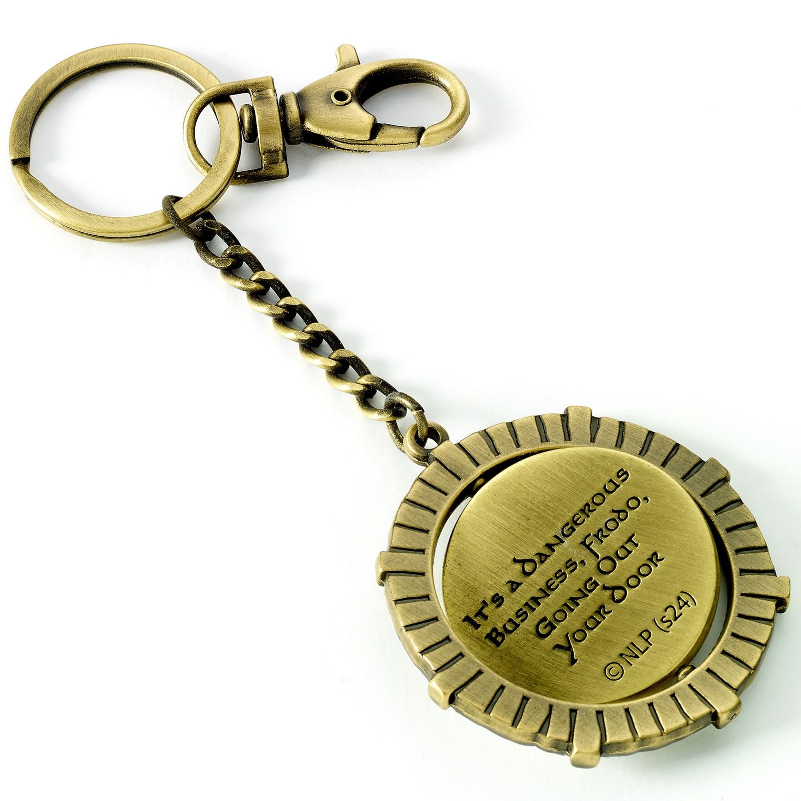 The Lord of The Rings Hobbit Door Keyring LRKR0001