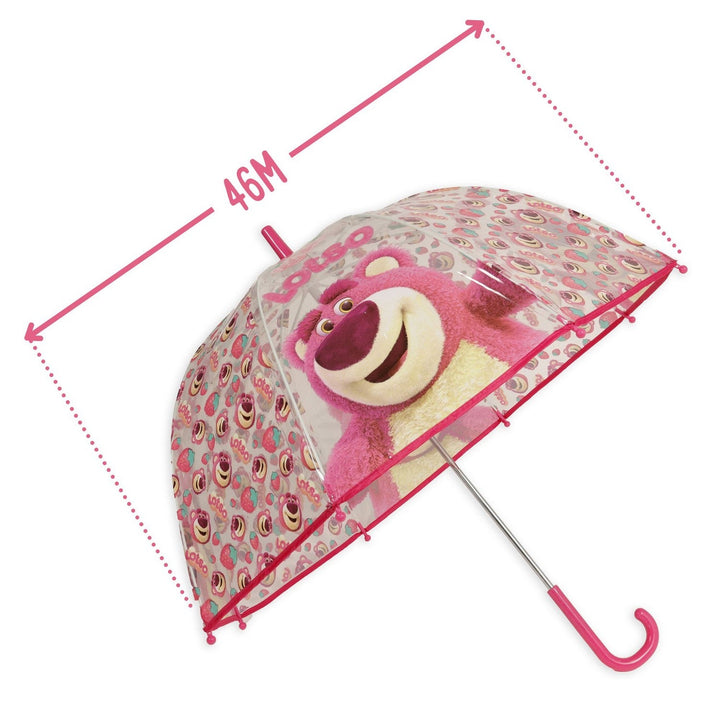 Kids Film And Cartoon Toy Story Manual Lotso Transparent Umbrella LTS00012