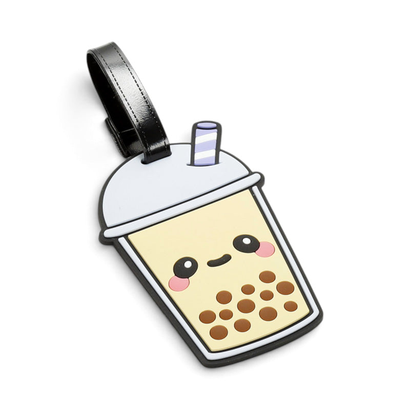 Foodiemals Bubble Tea PVC Luggage Tag LUT52