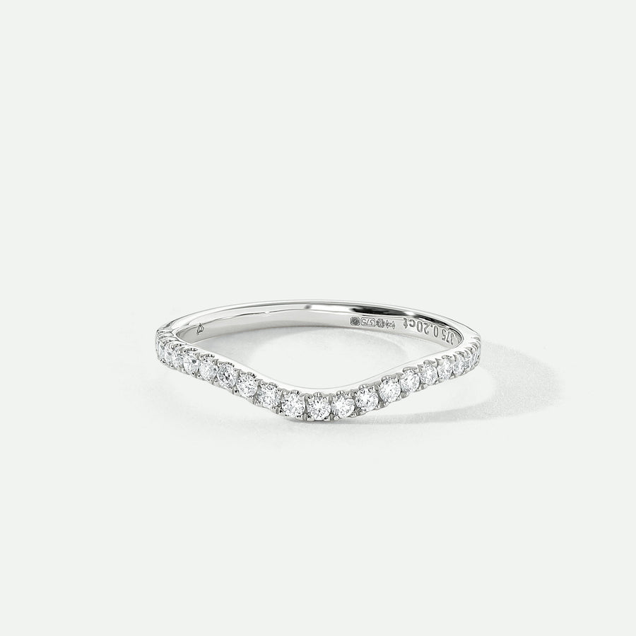 Layla | 9ct White Gold 0.20ct tw Lab Grown Diamond Ring