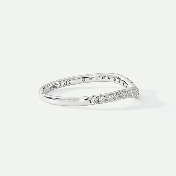Layla | 9ct White Gold 0.20ct tw Lab Grown Diamond Ring
