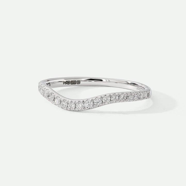 Layla | 9ct White Gold 0.20ct tw Lab Grown Diamond Ring