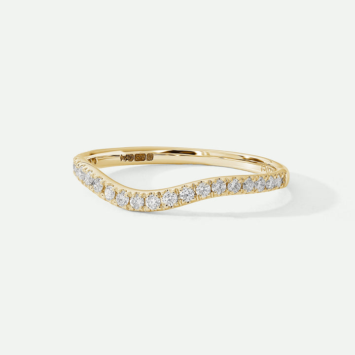 Layla | 9ct Yellow Gold 0.20ct tw Lab Grown Diamond Ring