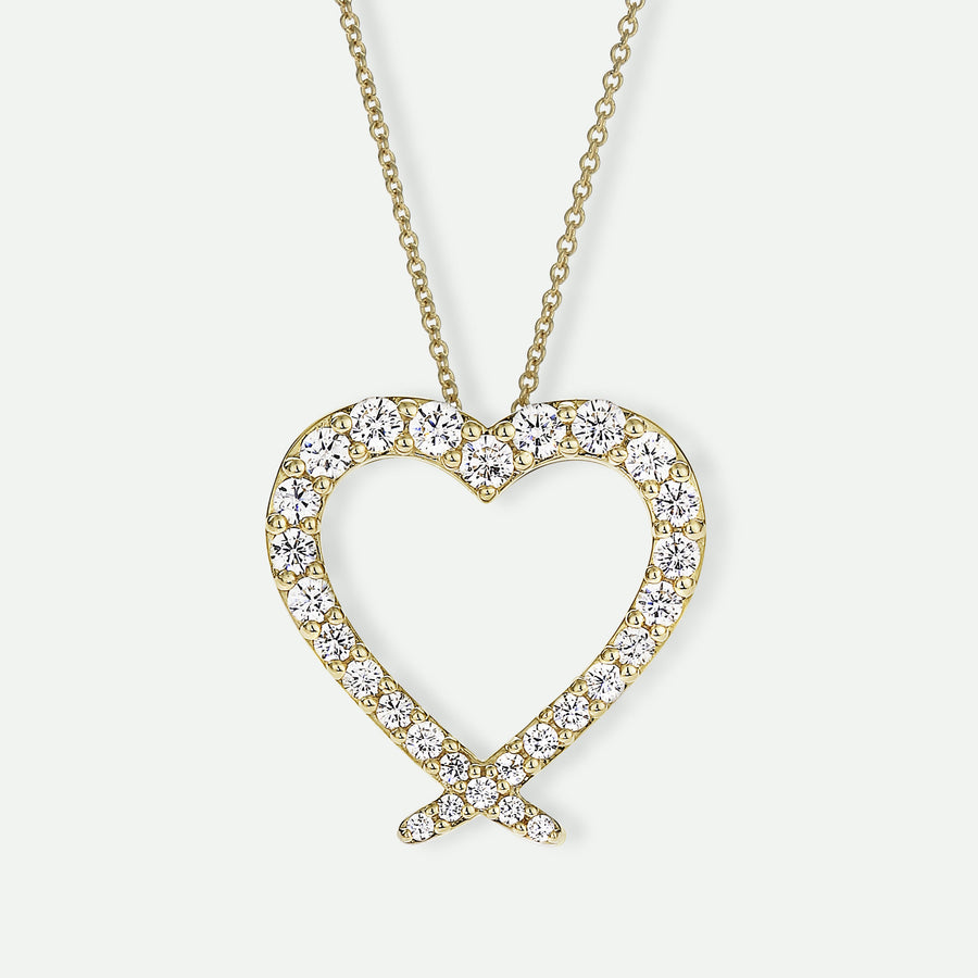 Liza | 9ct Yellow Gold 0.50ct tw Lab Grown Diamond Necklace