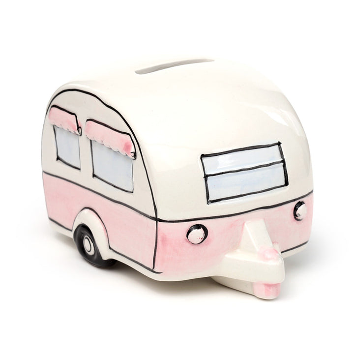 Home Is Where You Park It Caravan Ceramic Money Box MB263