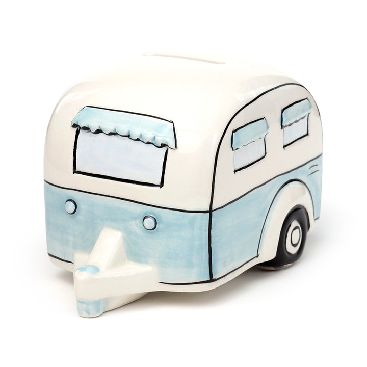 Home Is Where You Park It Caravan Ceramic Money Box MB263