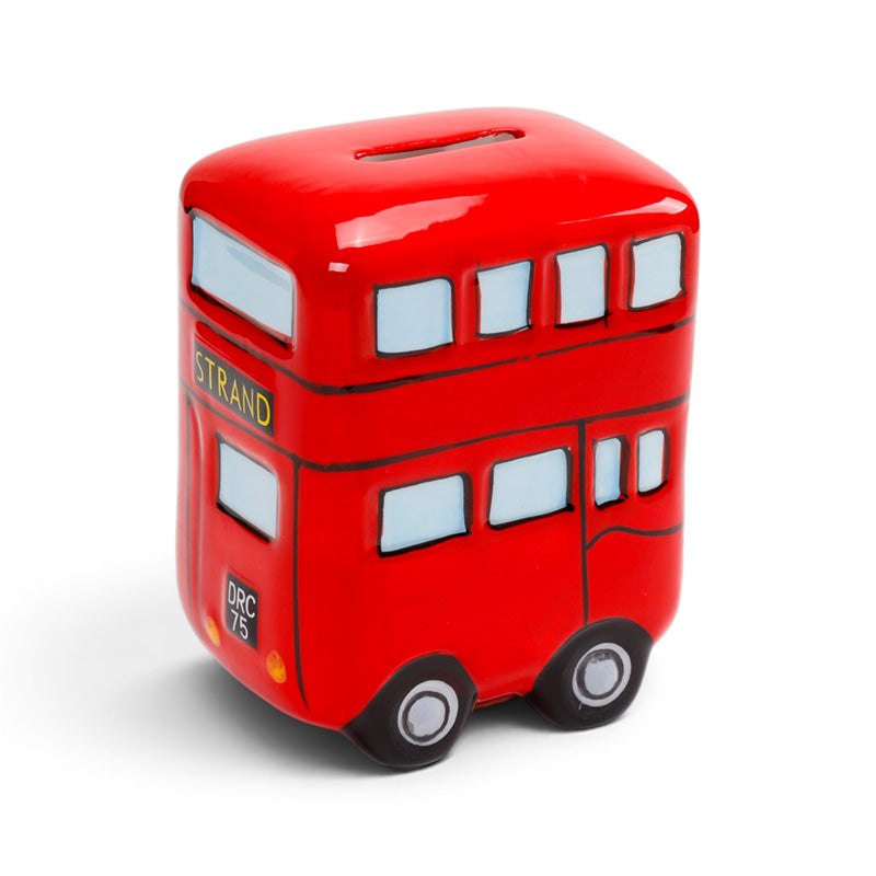 London Icons Red Routemaster Bus Ceramic Money Box MB98