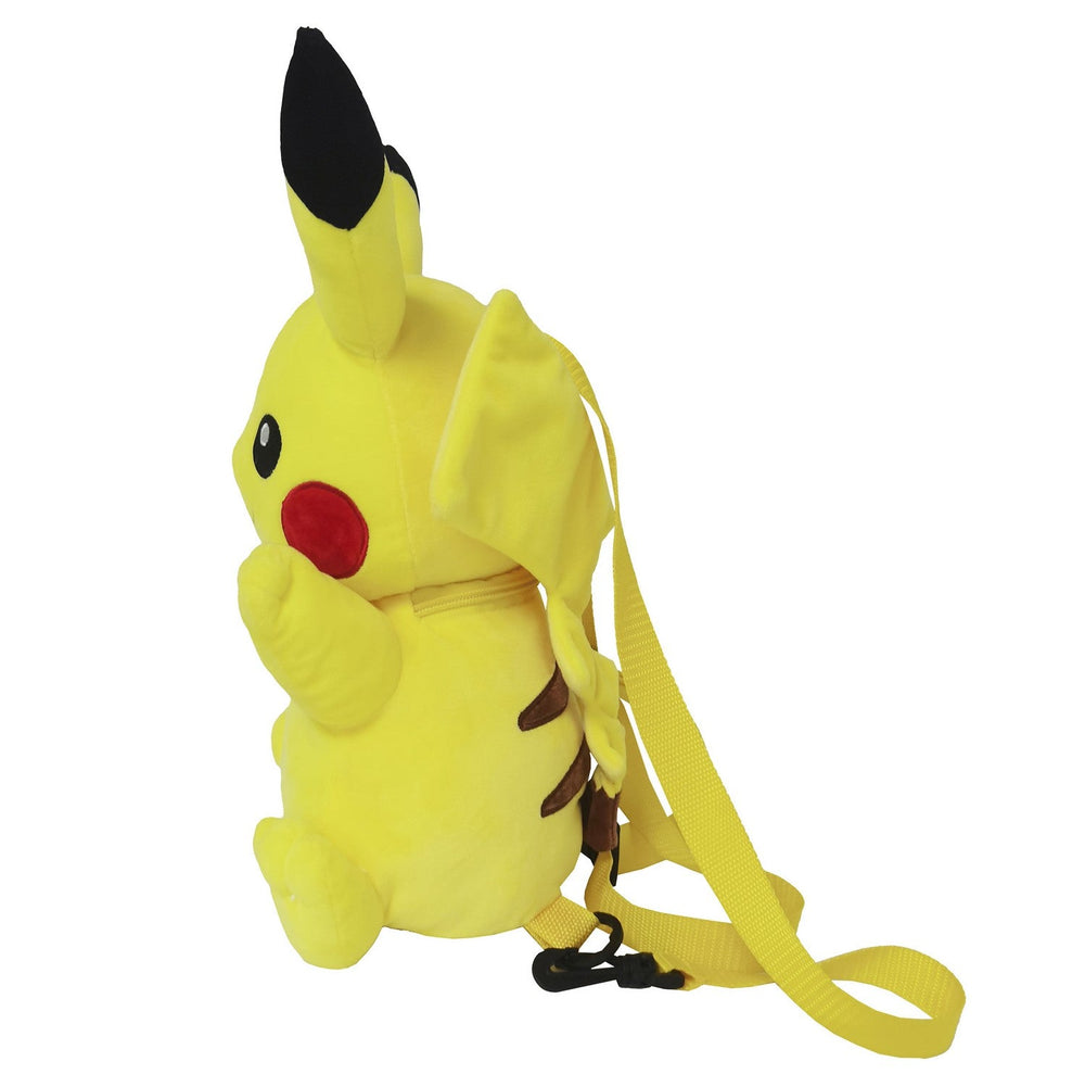 Kids Film And Cartoon Pokemon Pikachu Plush Yellow Backpack MC-111-PK