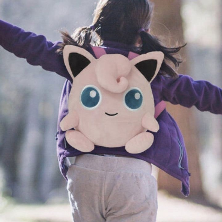 Kids Film And Cartoon Pokemon Pokémon Jigglypuff Plush Backpack MC-118-PK