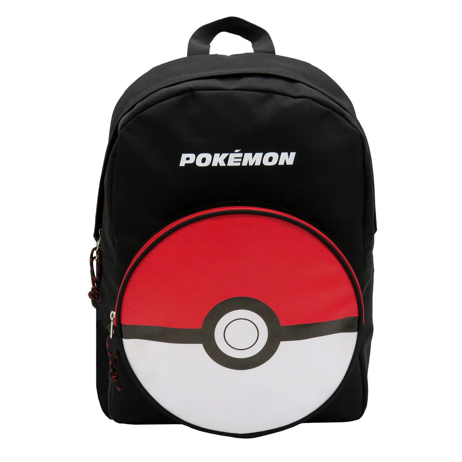 Kids Film And Cartoon Pokemon Pokémon Pokeball - Trolley Adaptable Red Backpack MC-282-PK