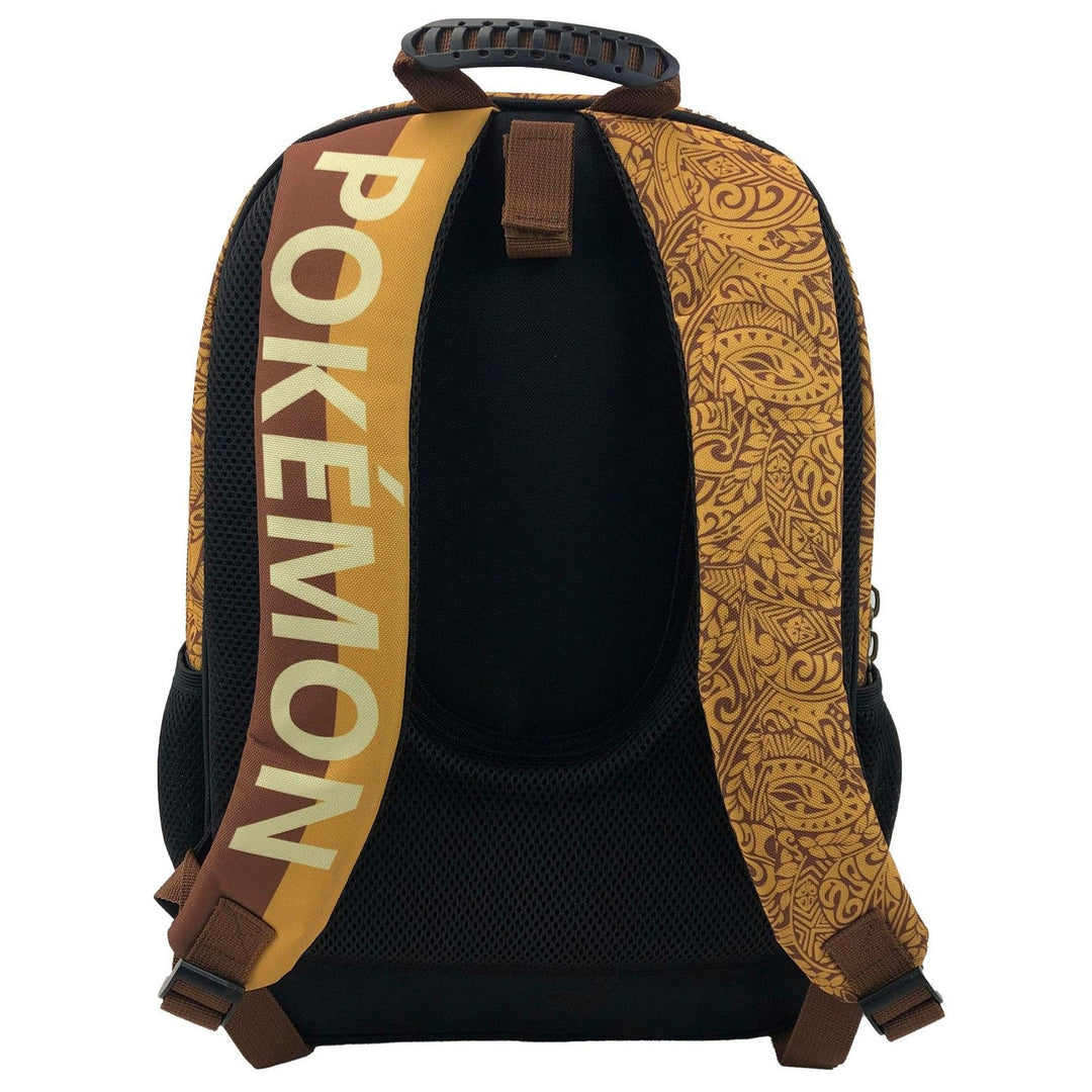Kids Film And Cartoon Pokemon Pokémon School - Eeve Orange Backpack MC-402-PK
