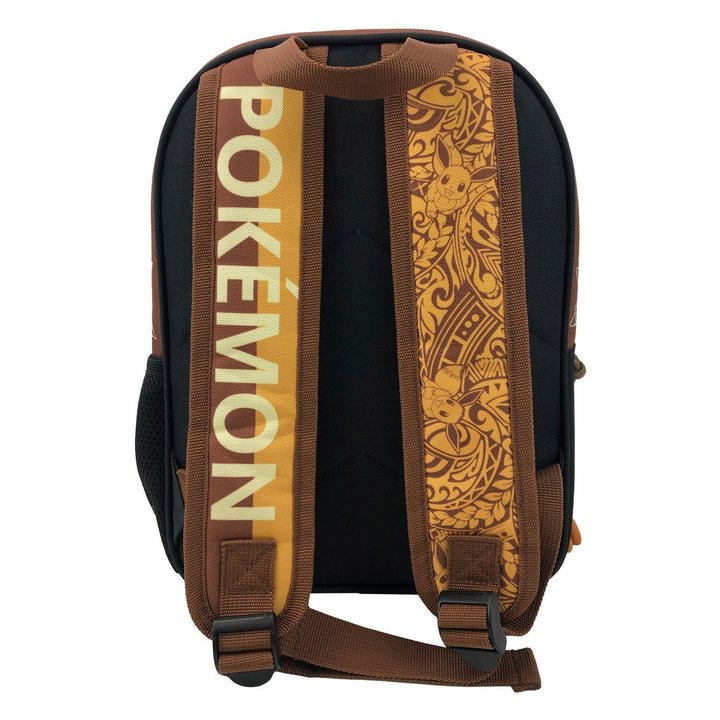 Kids Film And Cartoon Pokemon Pokémon 30 Cm - Eeve Orange Backpack MC-404-PK