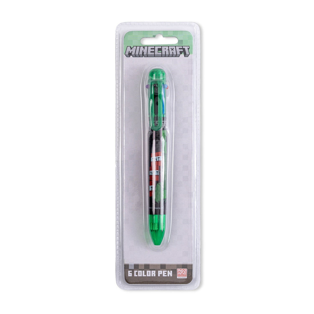 Gaming Minecraft 6 Colour Pen MC00035
