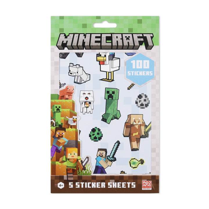 Disney Mickey & Minnie 5 Pcs Stickers Minecraft Yellow Set MC00039