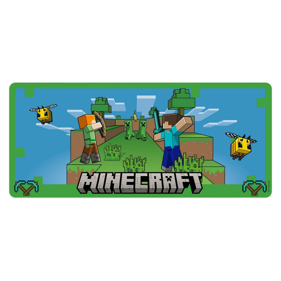 Gaming Minecraft Mouse Mat Turquoise MC00045