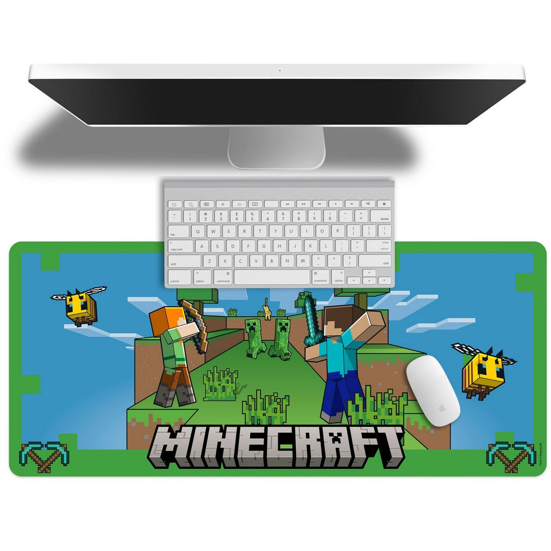 Gaming Minecraft Mouse Mat Turquoise MC00045