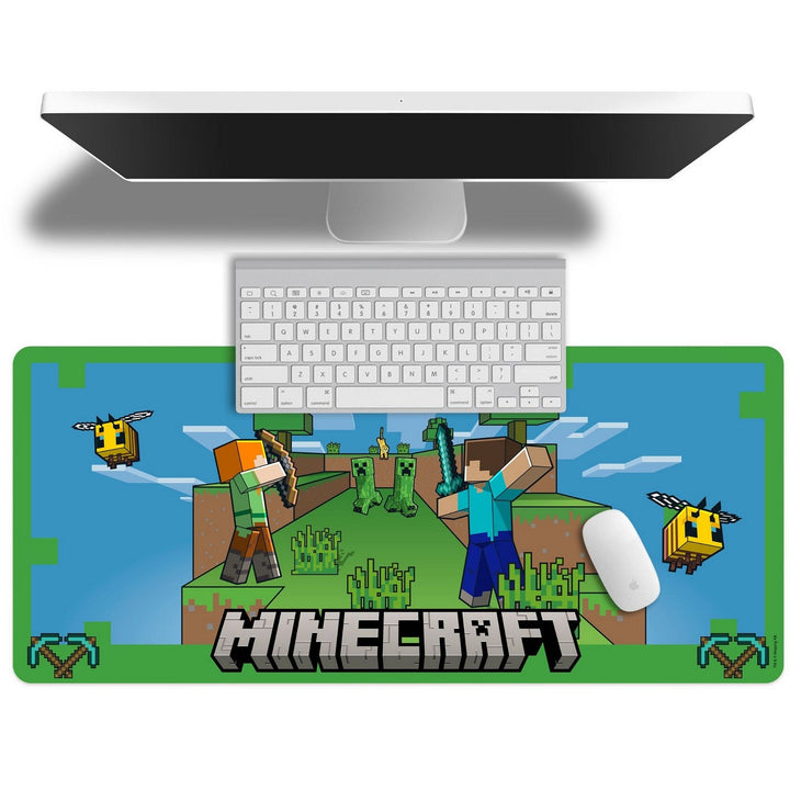 Gaming Minecraft Mouse Mat Turquoise MC00045