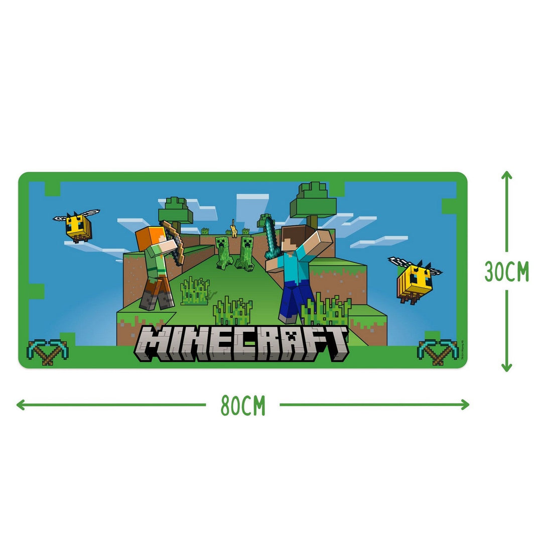 Gaming Minecraft Mouse Mat Turquoise MC00045