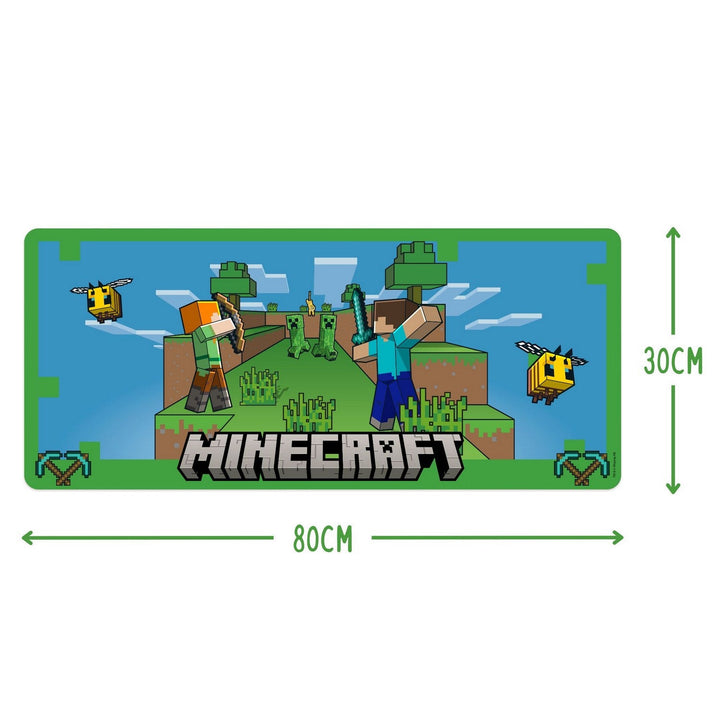 Gaming Minecraft Mouse Mat Turquoise MC00045