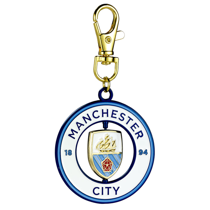 Manchester City Football Club Spinning Logo Backpack Hanger MCBH0001