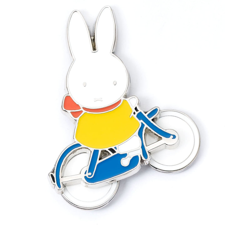 Miffy Spinning Wheels Bike Pin Badge MFPB0011