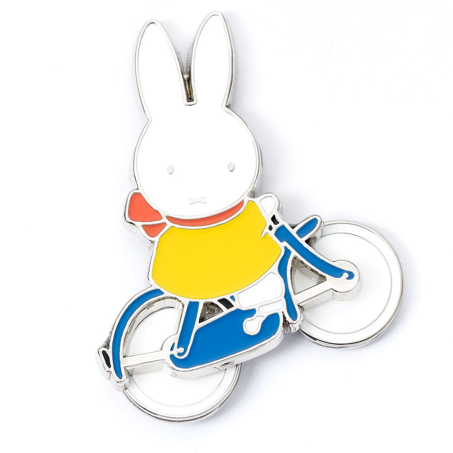 Miffy Spinning Wheels Bike Pin Badge MFPB0011