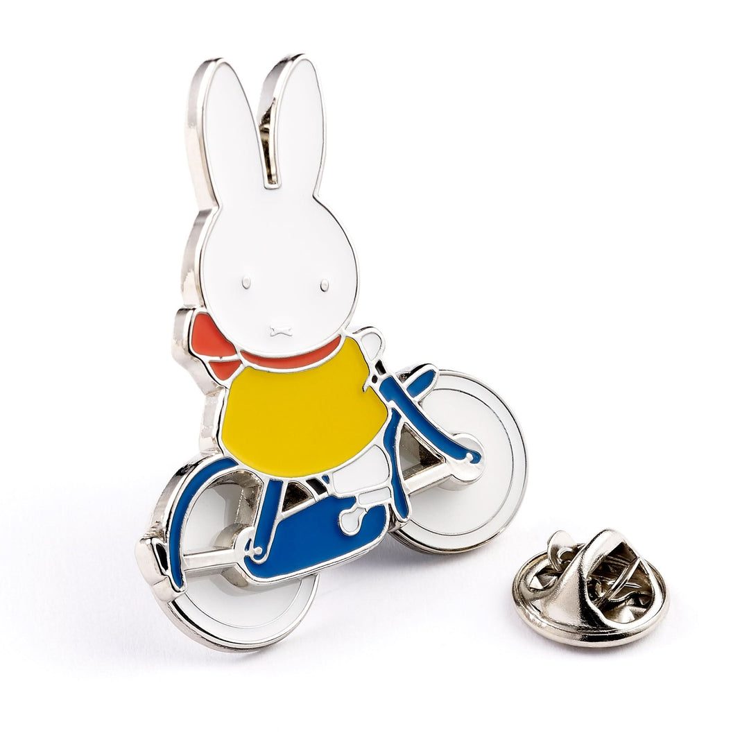 Miffy Spinning Wheels Bike Pin Badge MFPB0011