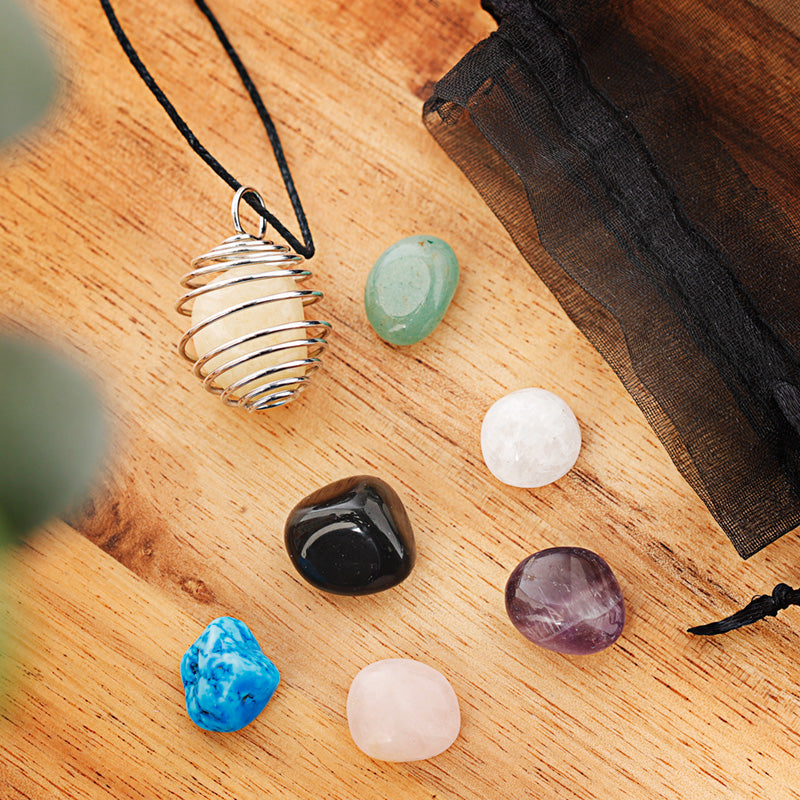 Make Your Own Gemstone Pendant Necklace Kit MIN22