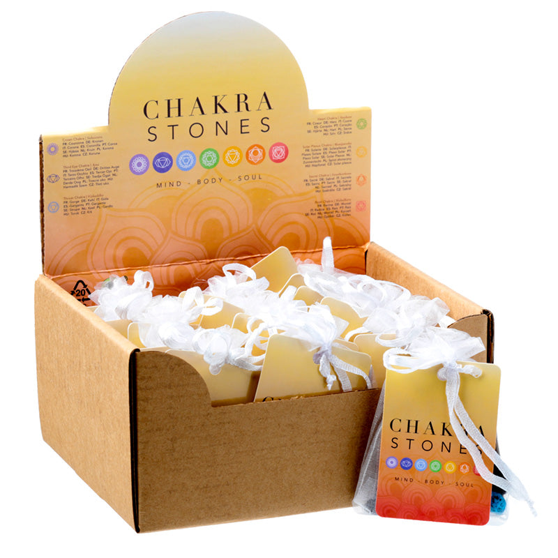 Mini Set of 7 Chakra Stones MIN32