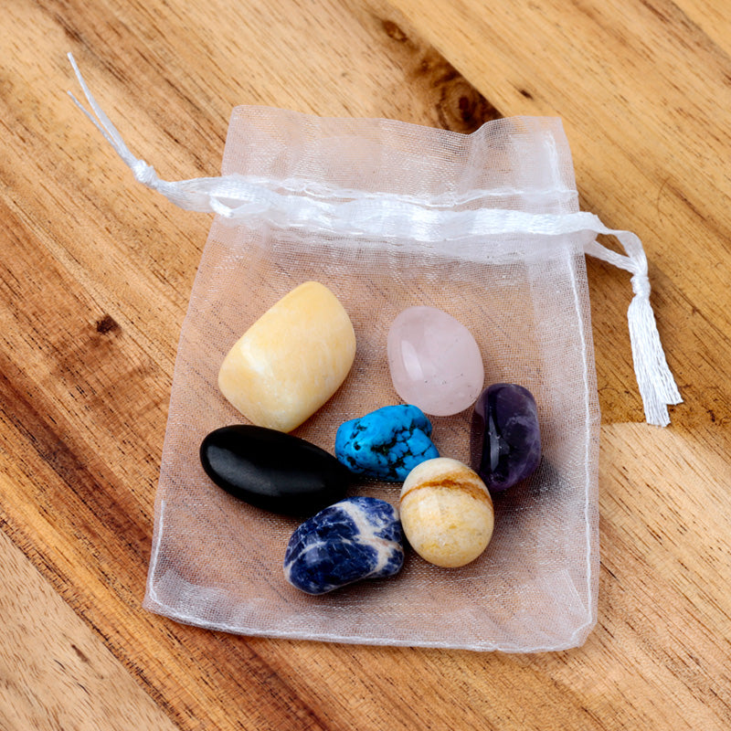 Mini Set of 7 Chakra Stones MIN32