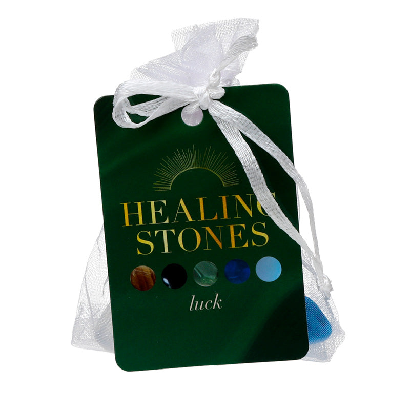 Healing Stone Set of 5 Luck & Wealth Stones MIN36