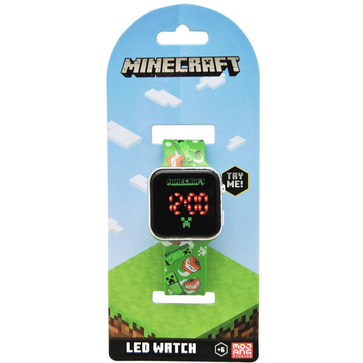 Gaming Minecraft Led Fob Green MIN4129