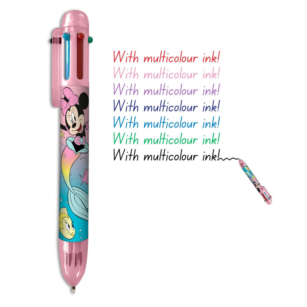 Disney Mickey & Minnie 6 Colours Pen MN30020