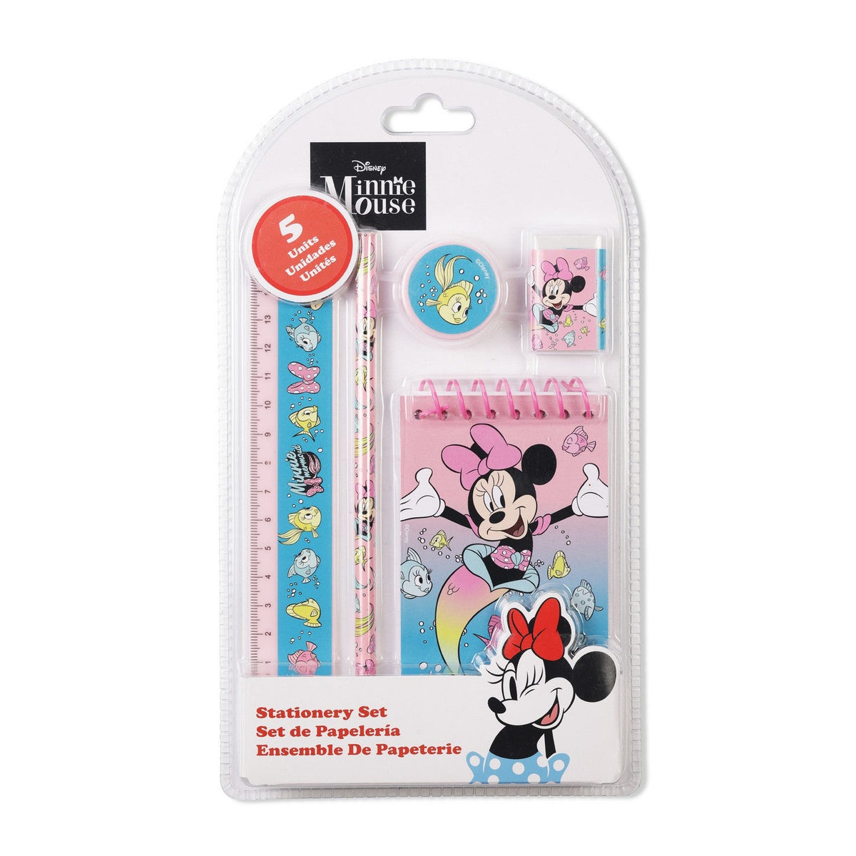 Disney Mickey & Minnie 5Pcs Set Mouse Stationery MN30023