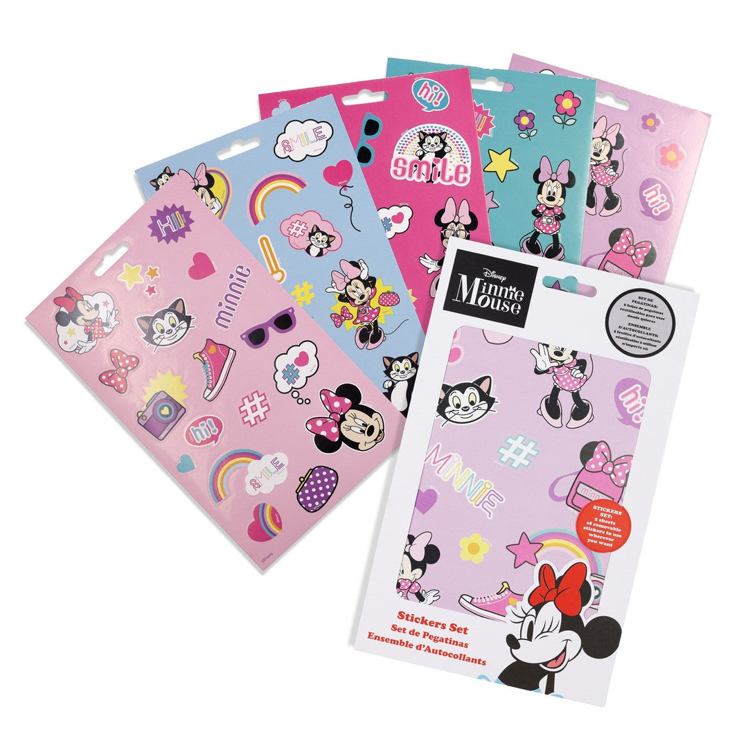 Disney Mickey & Minnie 5 Pcs Stickers Mouse Set MN30048