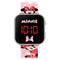 Disney Mickey & Minnie Led Red Watch MN4369