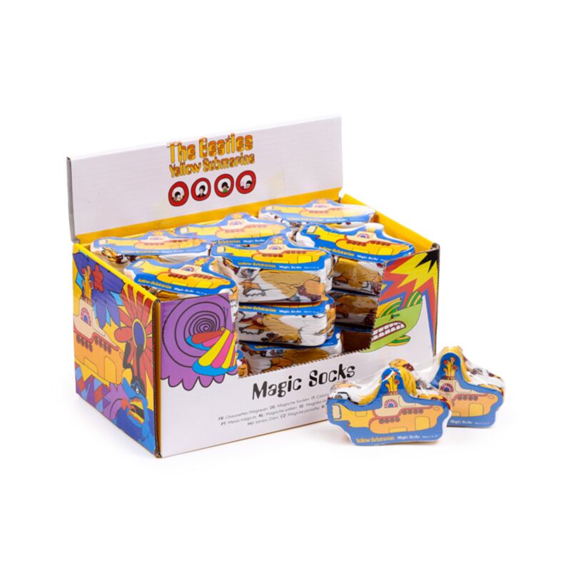 The Beatles Yellow Submarine Compressed Magic Socks MSOCK04