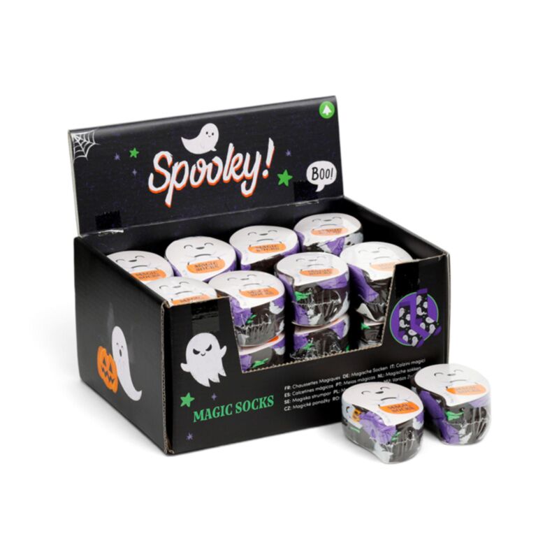 Spooky Ghost Compressed Magic Socks MSOCK10