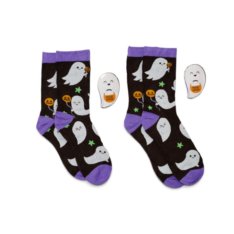 Spooky Ghost Compressed Magic Socks MSOCK10