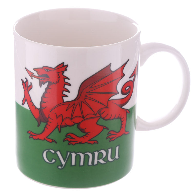 Welsh Dragon Wales (Cymru) Souvenir Porcelain Mug MUG239