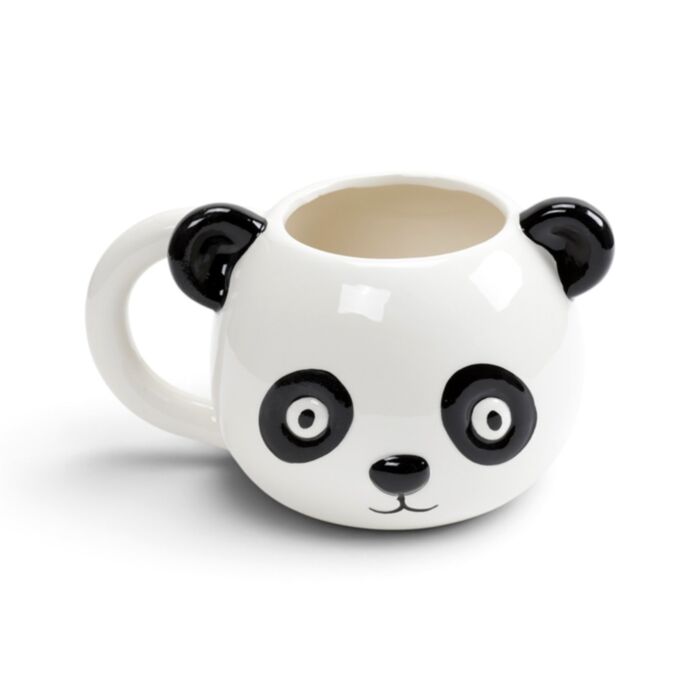 Adoramals Panda Head Ceramic Shaped Mug MUG287