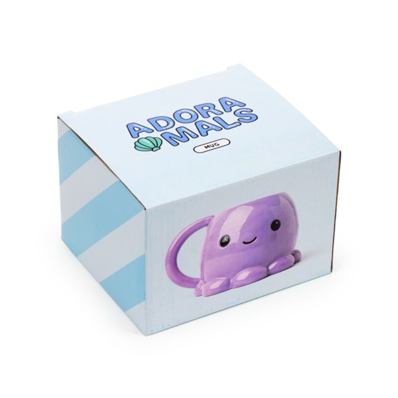 Adoramals Octopus Head Ceramic Shaped Mug MUG323