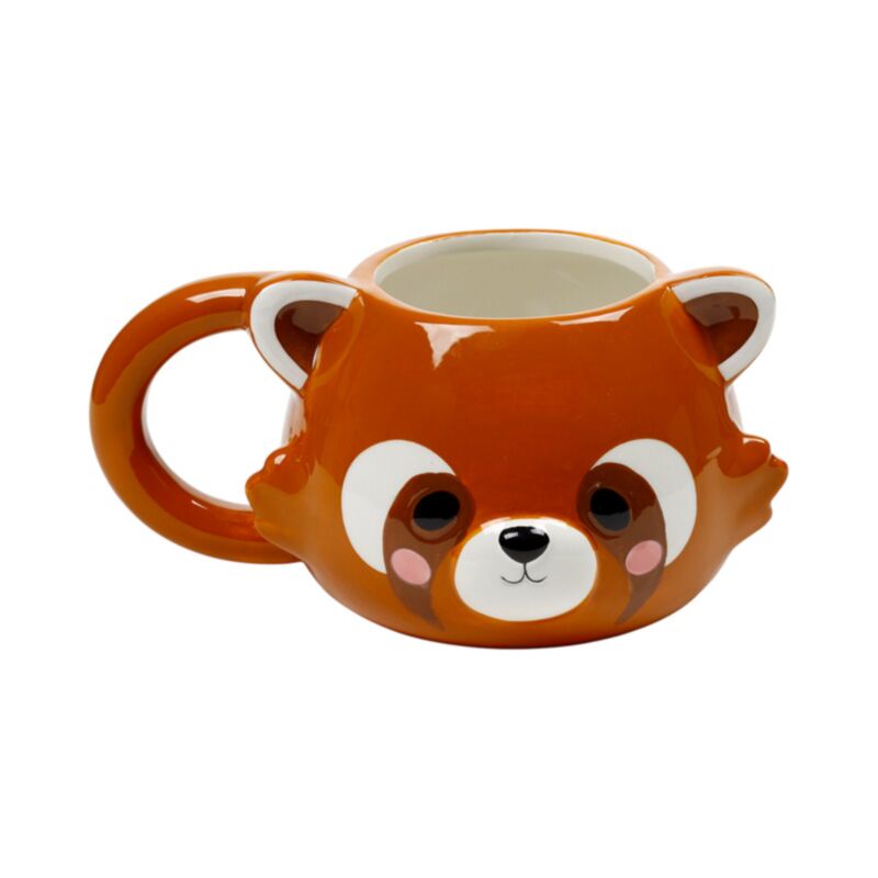 Adoramals Red Panda Head Ceramic Shaped Mug (Bulk Packaging) MUG348B